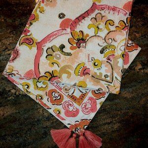 OpalHouse Desert Rose Tassel Tablecloth 57x57